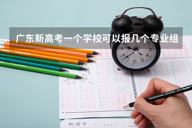 广东新高考一个学校可以报几个专业组（2023年广东高考志愿填报规则）